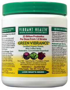 Green Vibrance (6.1 oz - 15 day supply) Vibrant Health